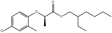 2-Ethylhexyl (R)-2-(2-methyl-4chlorophenoxy)propionate Struktur