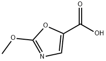 2-methoxy-1,3-oxazole-5-carboxylic acid Struktur