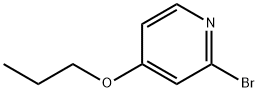 2-Bromo-4-(n-propoxy)pyridine Struktur