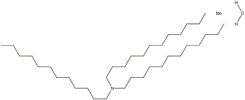 tridodecylamine hydrate molybdenum Struktur