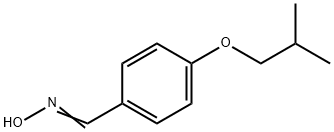 4-isobutyloxybenzaldehyde oxime, 4-isobutoxybenzaldehyde oxime Struktur