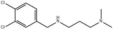 [(3,4-dichlorophenyl)methyl][3-(dimethylamino)propyl]amine Struktur