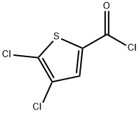 2-Thiophenecarbonyl chloride, 4,5-dichloro- Struktur