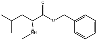 D-Leucine, N-methyl-, phenylmethyl ester Struktur