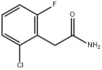 2-(2-chloro-6-fluorophenyl)acetamide Struktur