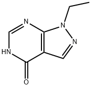 1-ethyl-1H-pyrazolo[3,4-d]pyriMidin-4(5H)-one Struktur