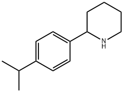 2-[4-(propan-2-yl)phenyl]piperidine Struktur