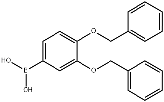 Boronic acid, B-[3,4-bis(phenylmethoxy)phenyl]- Struktur