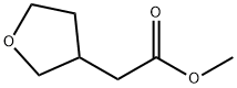 3-Furanacetic acid, tetrahydro-, methyl ester Struktur