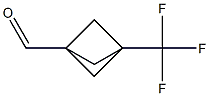 3-(trifluoromethyl)bicyclo[1.1.1]pentane-1-carbaldehyde Struktur