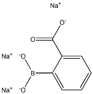 2-carboxyphenyl-boronic acid sodium salt Struktur