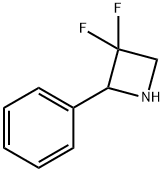 Azetidine, 3,3-difluoro-2-phenyl- Struktur