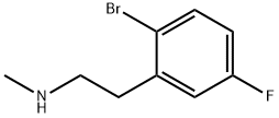 [2-(2-bromo-5-fluorophenyl)ethyl](methyl)amine Struktur