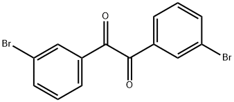 1,2-bis(3-bromophenyl)ethane-1,2-dione Struktur