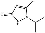 3-methyl-2-propan-2-yl-1H-pyrazol-5-one Struktur