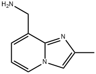 {2-methylimidazo[1,2-a]pyridin-8-yl}methanamine Struktur