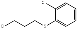 1-chloro-2-[(3-chloropropyl)sulfanyl]benzene Struktur