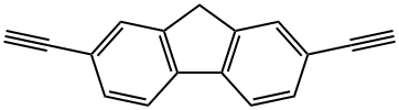 2,7-Diethynyl-9H-fluorene Struktur