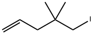 1-Pentene, 5-iodo-4,4-dimethyl- Struktur