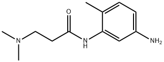 N-(5-amino-2-methylphenyl)-3-(dimethylamino)propanamide Struktur