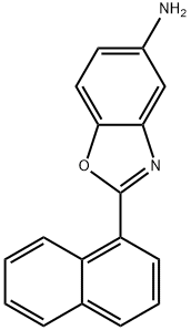 2-(naphthalen-1-yl)-1,3-benzoxazol-5-amine Struktur