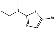 5-Bromo-2-(methylethylamino)thiazole Struktur