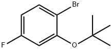 1-bromo-2-tert-butoxy-4-fluorobenzene Struktur