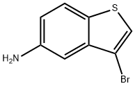 3-bromobenzo[b]thiophen-5-amine Struktur