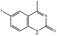 6-fluoro-4-methylquinazolin-2-ol Struktur