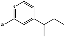 2-Bromo-4-(sec-butyl)pyridine Struktur