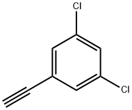 Benzene, 1,3-dichloro-5-ethynyl- Struktur