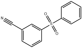 3-(phenylsulfonyl)benzonitrile Struktur