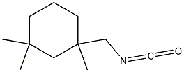 1-ISOCYANATO-METHYL-1,3,3-TRIMETHYL-CYCLOHEXANE Struktur