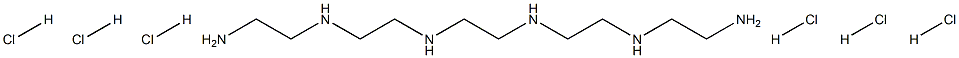 PENTAETHYLENEHEXAMINEHEXAHYDROCHLORIDE Struktur