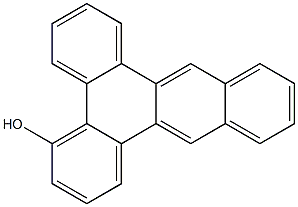 5-HYDROXYDIBENZANTHRACENE Struktur