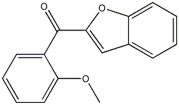 2-[(2-methoxyphenyl)carbonyl]-1-benzofuran Struktur