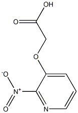 2-[(2-nitropyridin-3-yl)oxy]acetic acid Struktur