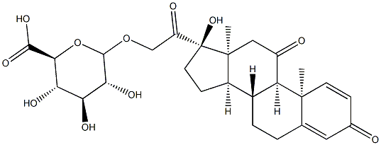 Prednisone Glucuronide Struktur