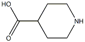 4-piperidinic acid Struktur