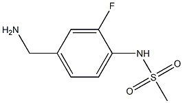 N-[4-(AMINOMETHYL)-2-FLUOROPHENYL]METHANESULFONAMIDE