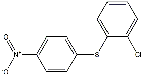 1-chloro-2-[(4-nitrophenyl)sulfanyl]benzene Struktur