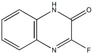 3-fluoro-2(1H)-quinoxalinone Struktur