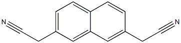 2-[7-(cyanomethyl)-2-naphthyl]acetonitrile Struktur