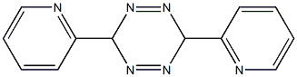 3,6-di(2-pyridyl)-3,6-dihydro-1,2,4,5-tetraazine Struktur