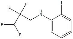 2-iodo-N-(2,2,3,3-tetrafluoropropyl)aniline Struktur