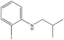 2-iodo-N-(2-methylpropyl)aniline Struktur