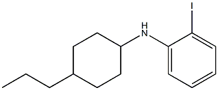 2-iodo-N-(4-propylcyclohexyl)aniline Struktur