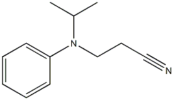 3-[isopropyl(phenyl)amino]propanenitrile Struktur