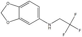 N-(2,2,2-trifluoroethyl)-2H-1,3-benzodioxol-5-amine Struktur