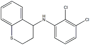 N-(2,3-dichlorophenyl)-3,4-dihydro-2H-1-benzothiopyran-4-amine Struktur